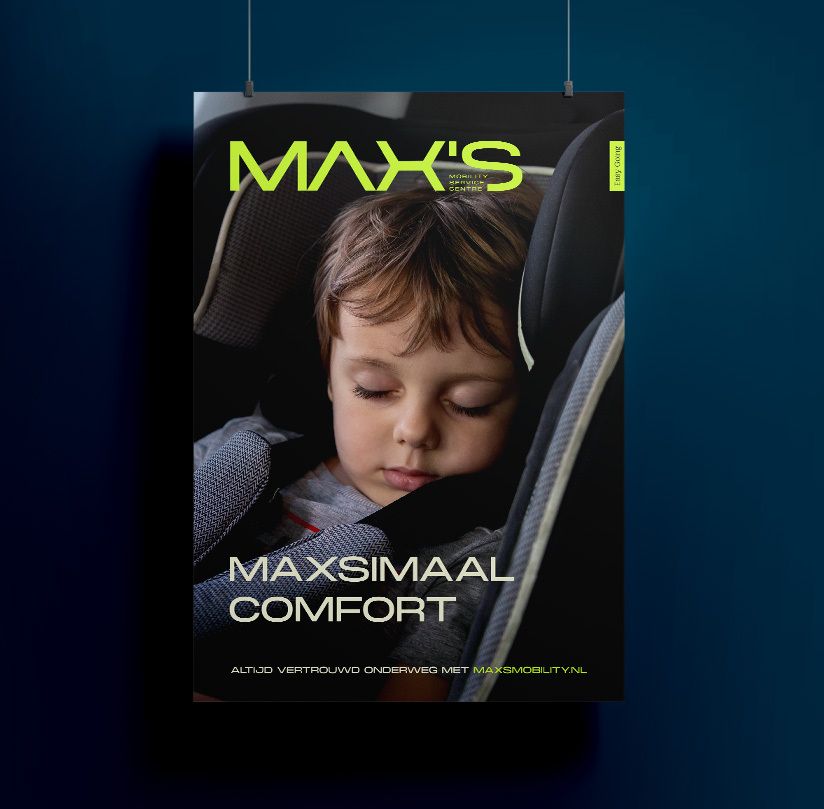 MAX'S vierkant 4 campagne uiting maxsimaal comfort