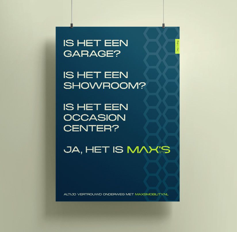 MAX'S vierkant 3 campagne uiting