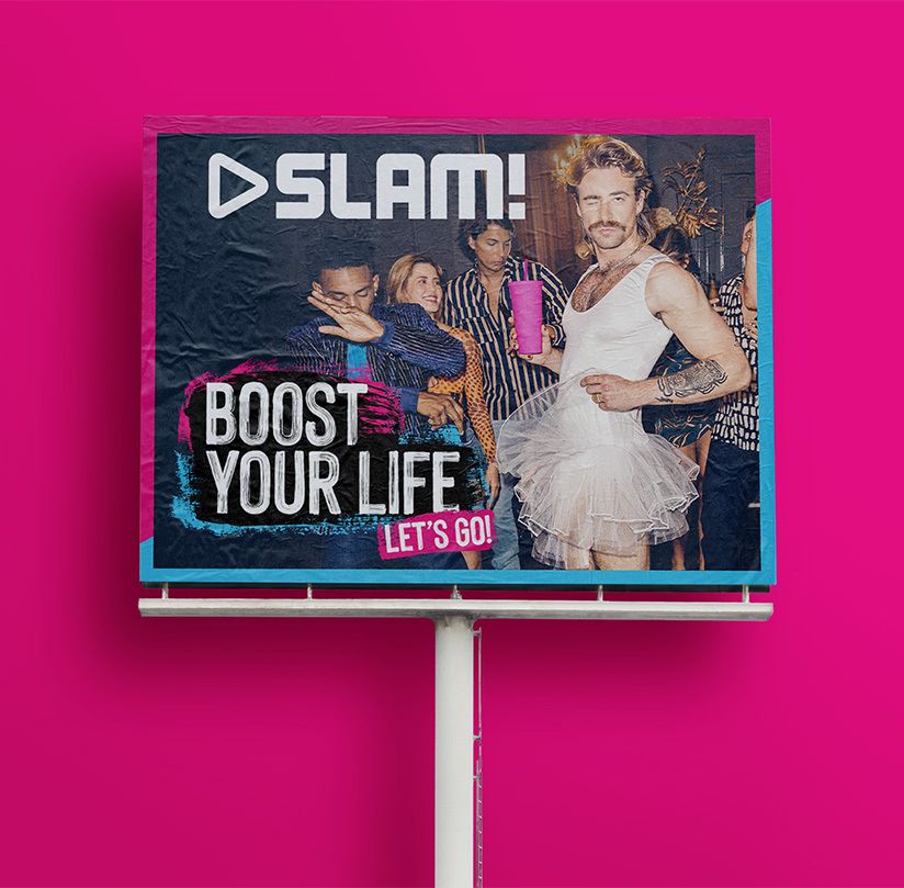 SLAM! square 4 billboard OOH